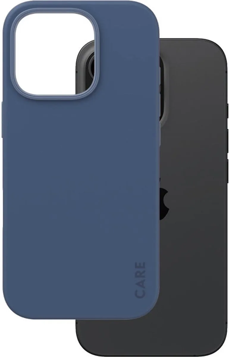 CARE by PanzerGlass Fashionable Case - w. MagSafe iPhone 16 Pro från PanzerGlass i Blå – produktbild