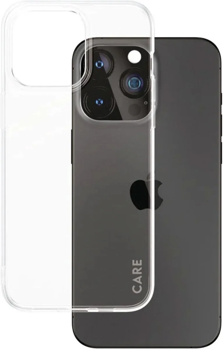 CARE by PanzerGlass Fashionable Case - X-Ray Soft Basic iPhone 15 Pro Max van PanzerGlass in Transparant – productfoto