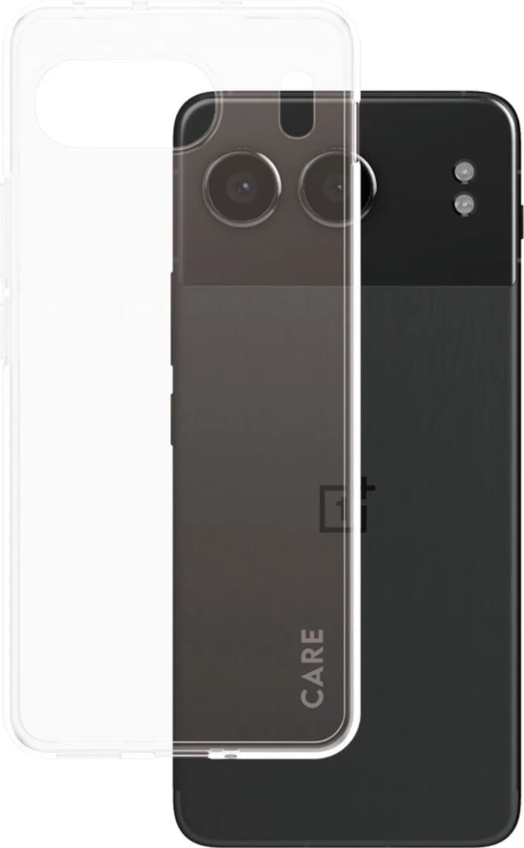 CARE by PanzerGlass Fashionable Case - X-Ray Soft Basic OnePlus Nord 4 van PanzerGlass in Transparant – productfoto