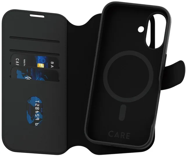 CARE by PanzerGlass Feature Case Tango Two-in-One Wallet w. MagSafe iPhone 16
