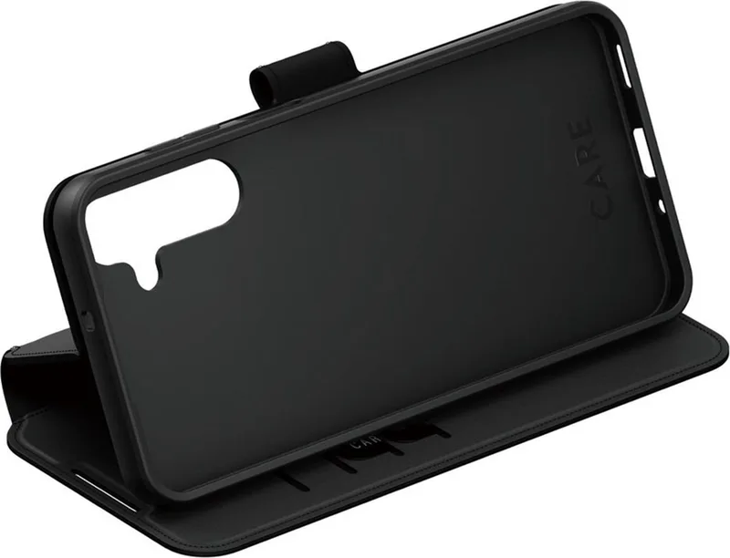 CARE by PanzerGlass Feature Wallet Case w. Kickstand Samsung Galaxy A16 fra PanzerGlass i Sort – produktbillede