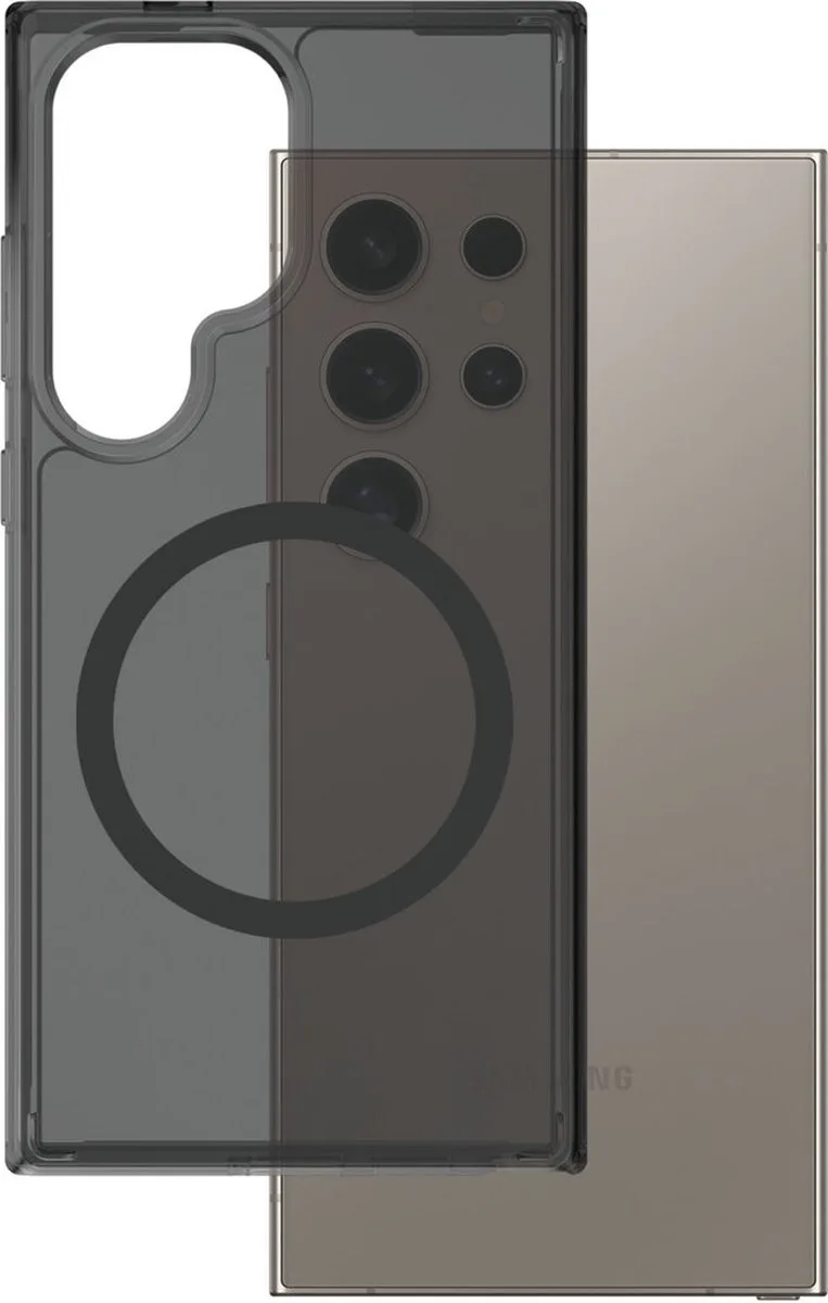 CARE by PanzerGlass Flagship Case Smokey Urban Combat w. - QI Module Samsung S25 Ultra by PanzerGlass in Black – product photo