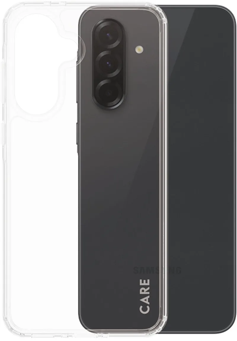 CARE by PanzerGlass Flagship Case - Urban Combat w. Clear Frame Samsung A36 van PanzerGlass in Transparant – productfoto