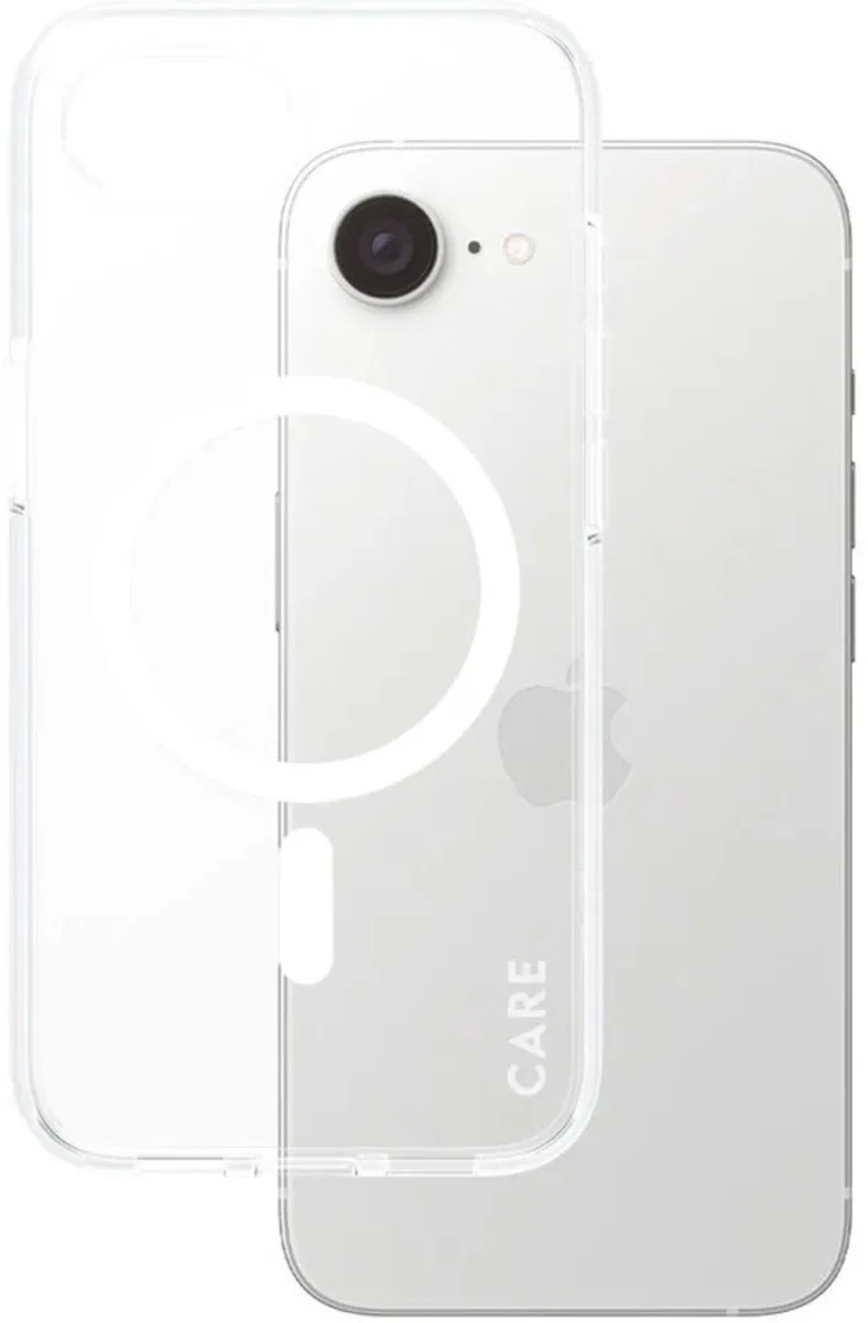 CARE by PanzerGlass Flagship Case - Urban Combat w. - Wit MagSafe iPhone 17e/16e von PanzerGlass in Transparent – Produktfoto