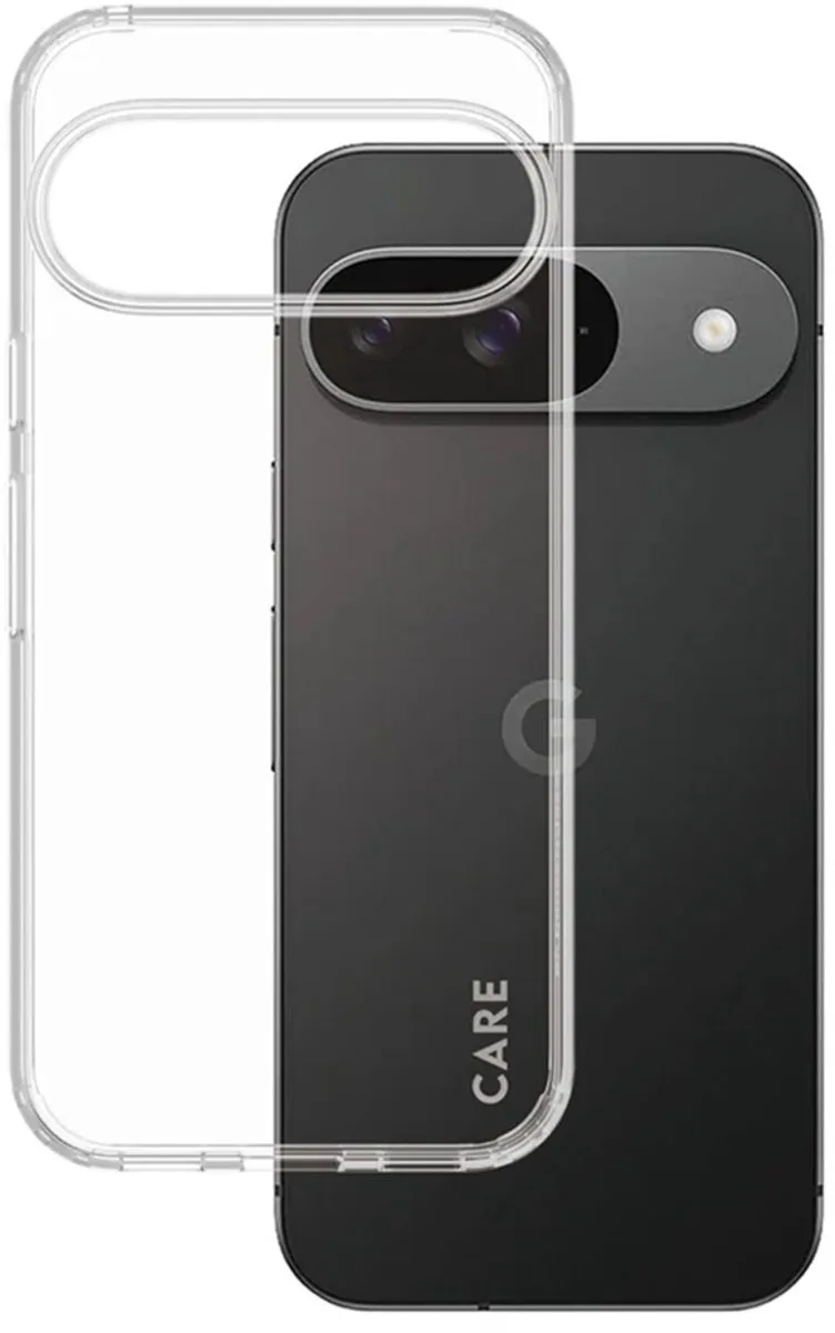 CARE by PanzerGlass Urban Combat Case voor de Google Pixel 10 / 10 Pro - Clear van PanzerGlass in Transparant – productfoto