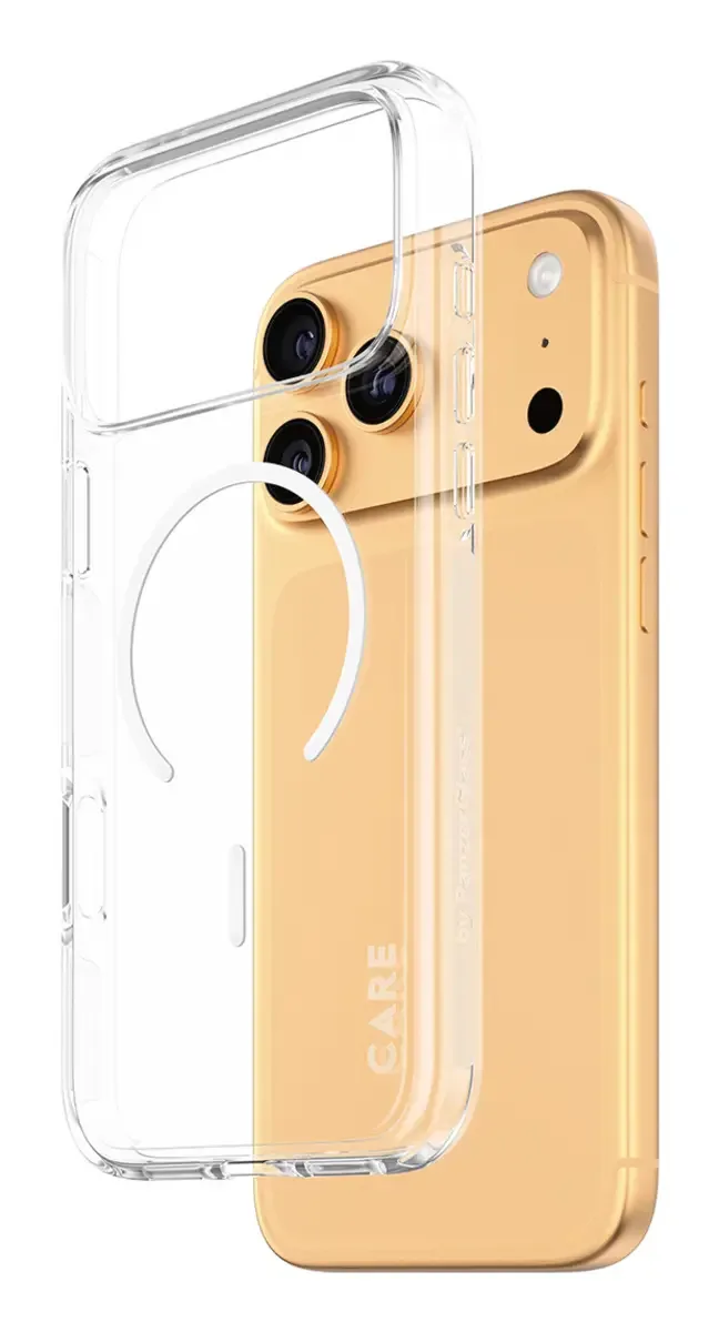 CARE Flagship Explorer Backcover Apple iPhone 17 Pro Max, iPhone 18 Pro Max Transparent Induktives Laden CR48537 by PanzerGlass – product photo