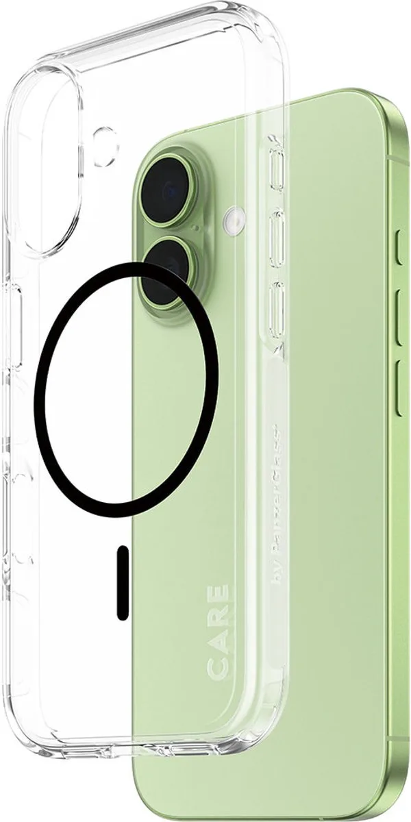 CARE Flagship Urban Explorer MagSafe - Hoesje - iPhone 17 - MagSafe van PanzerGlass in Transparant – productfoto