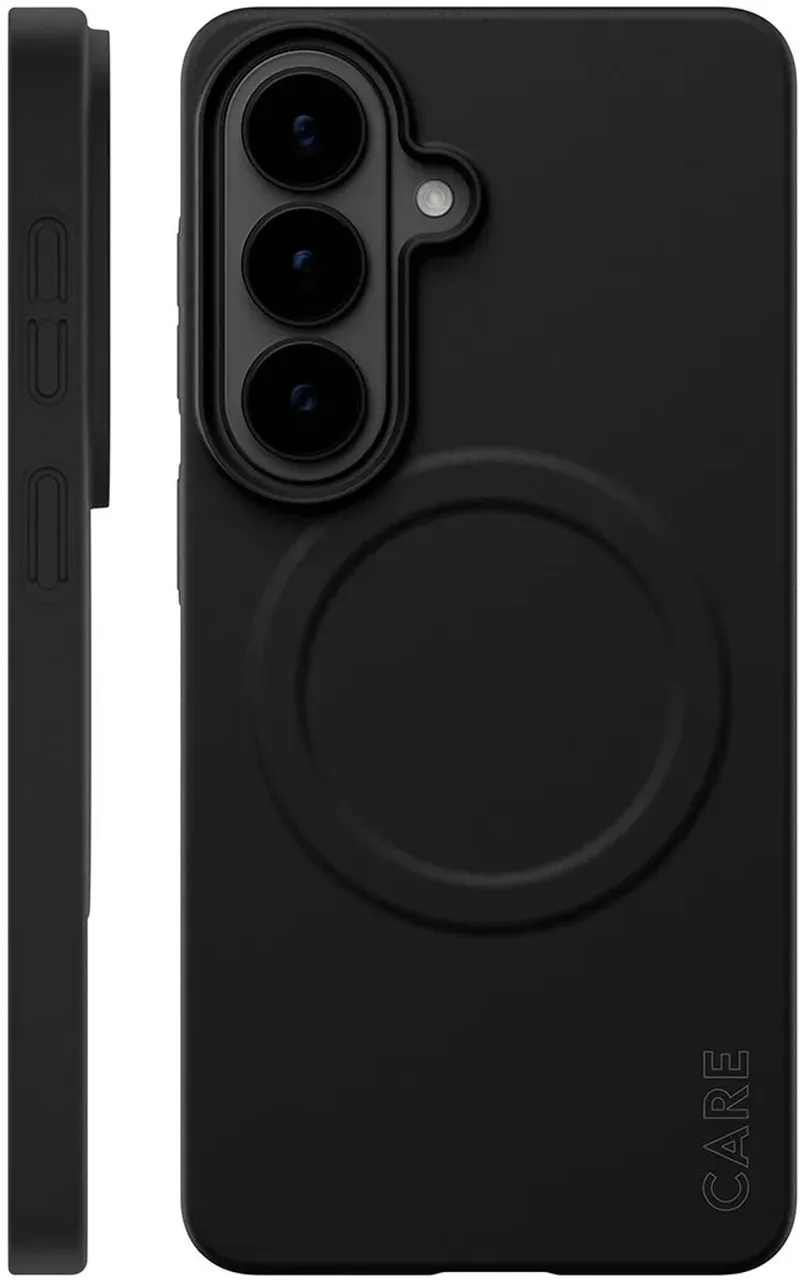 CARE™ by ® SL1M Case Black w. Qi Samsung Galaxy S26 mobiele telefoon behuizingen 16 cm (6.3) Hoes by PanzerGlass in Black – product photo