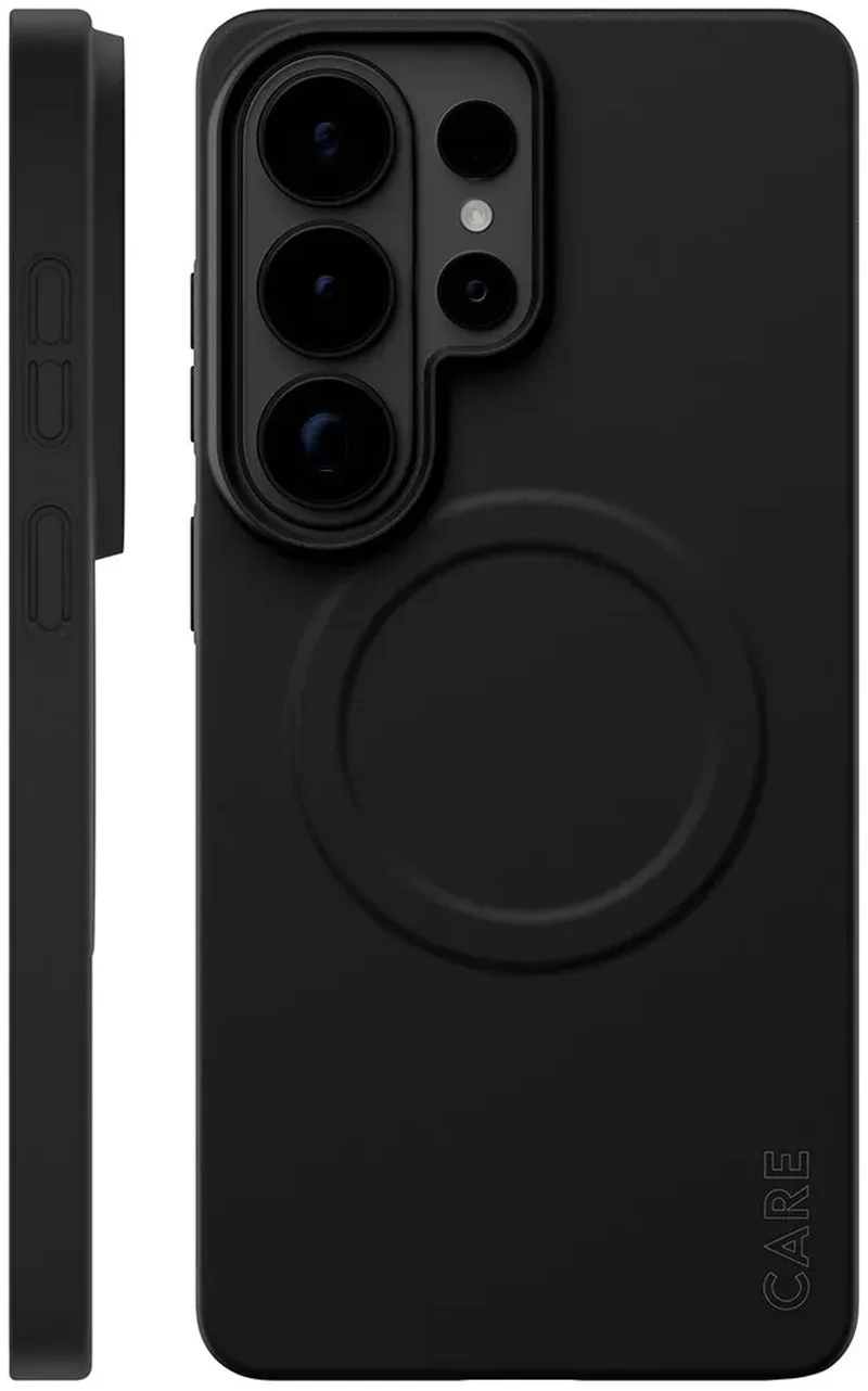CARE™ by ® SL1M Case Black w. Qi Samsung Galaxy S26 Ultra mobiele telefoon behuizingen 17,5 cm (6.9) Hoes från PanzerGlass i Svart – produktbild
