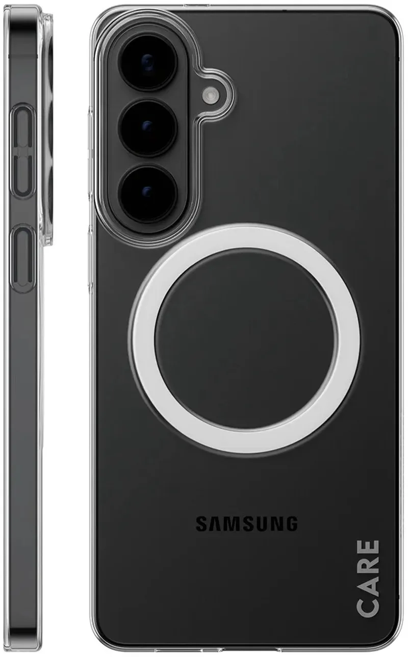 CARE™ by ® SL1M Case Transparent w. Qi Samsung Galaxy S26+ mobiele telefoon behuizingen 17 cm (6.7) Hoes by PanzerGlass in Transparent – product photo