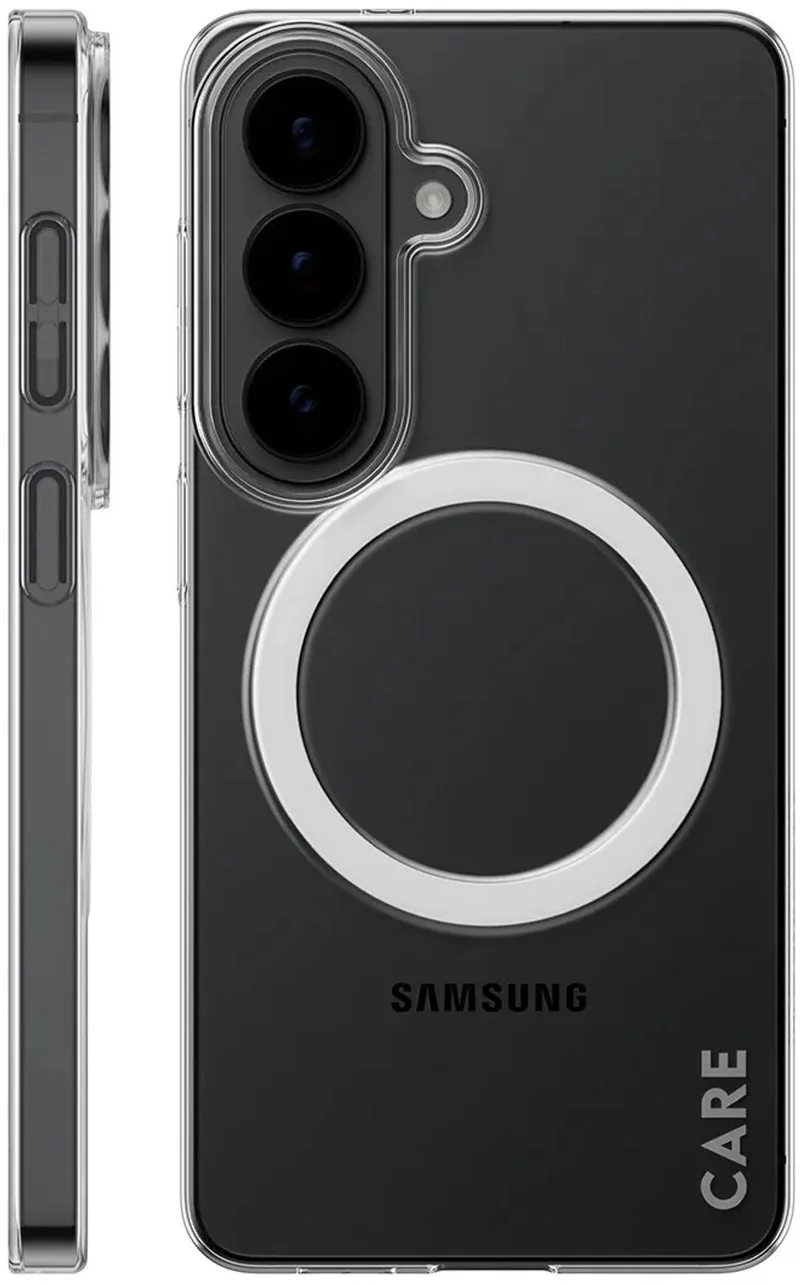CARE™ by ® SL1M Case Transparent w. Qi Samsung Galaxy S26 mobiele telefoon behuizingen 16 cm (6.3) Hoes by PanzerGlass in Transparent – product photo