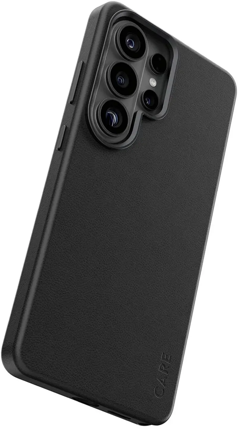 CARE™ by ® Solo Case Black w. Qi Samsung Galaxy S26 Ultra mobiele telefoon behuizingen Hoes van PanzerGlass in Zwart – productfoto