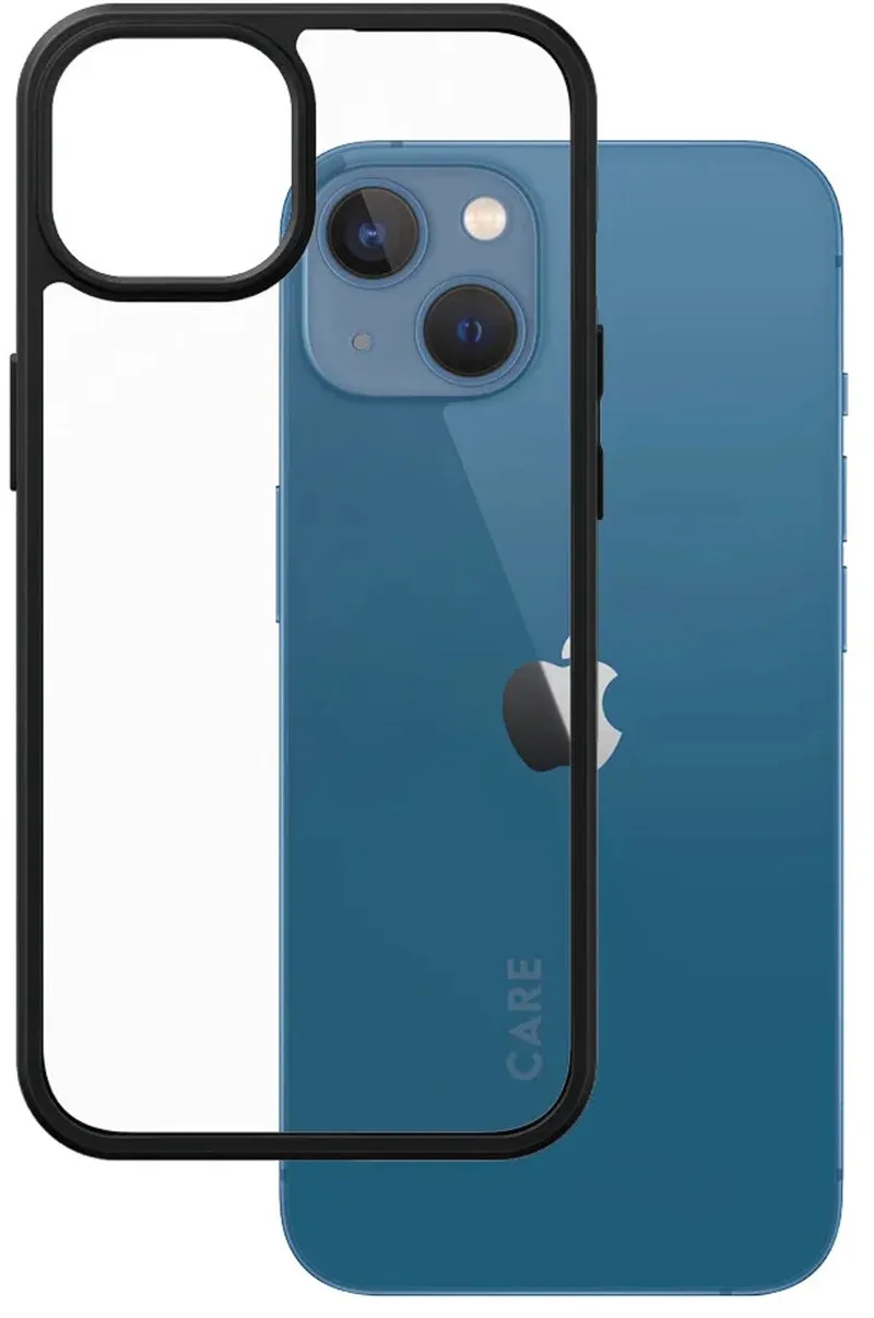 CARE™ by ® Urban Combat Case Transparent iPhone 14 | 13 mobiele telefoon behuizingen Hoes by PanzerGlass in Transparent – product photo