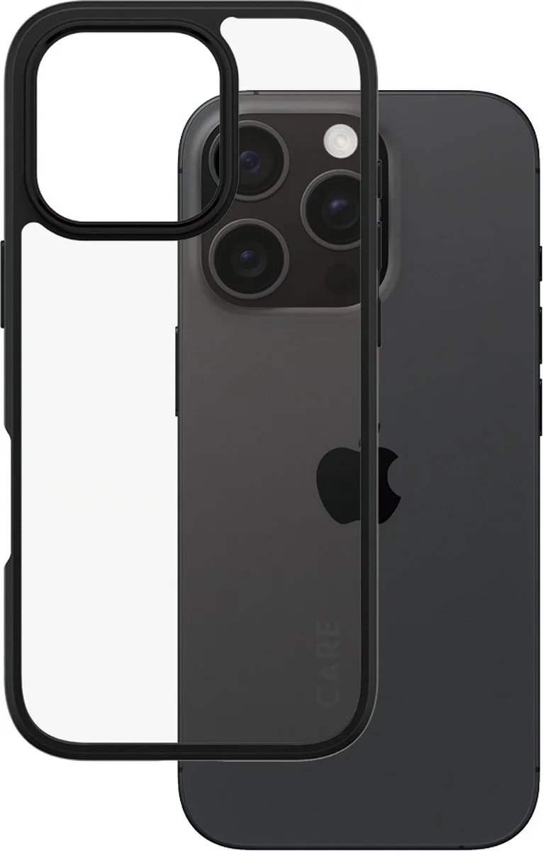 CARE™ by ® Urban Combat Case Transparent iPhone 16 Pro mobiele telefoon behuizingen Hoes by PanzerGlass in Transparent – product photo