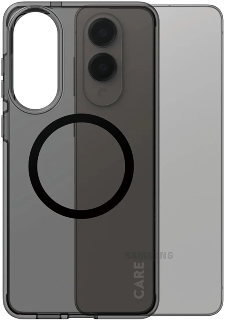 Case Care Flagship Urban Combat Black Qi Voor Samsung Galaxy S25 van PanzerGlass in Zwart – productfoto