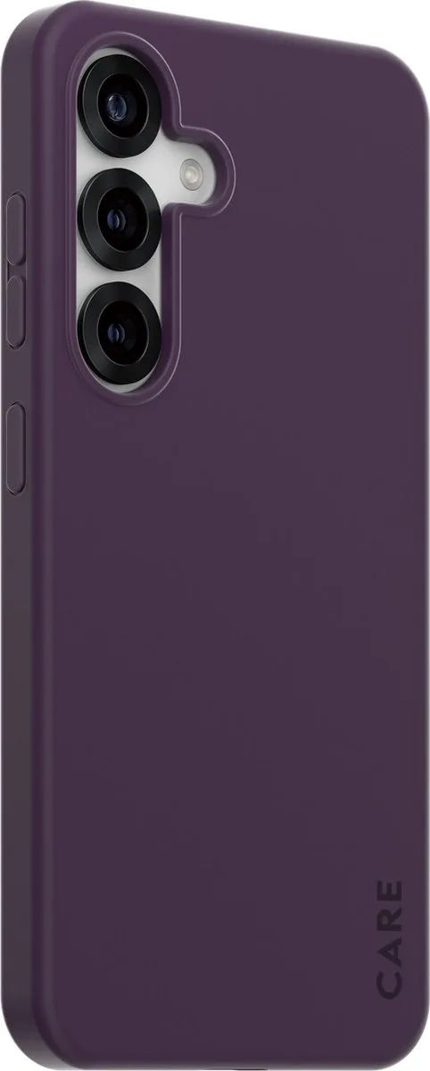 Case Care Mode Qi Voor Samsung Galaxy S25 Schermbescherming från PanzerGlass i Transparent – produktbild