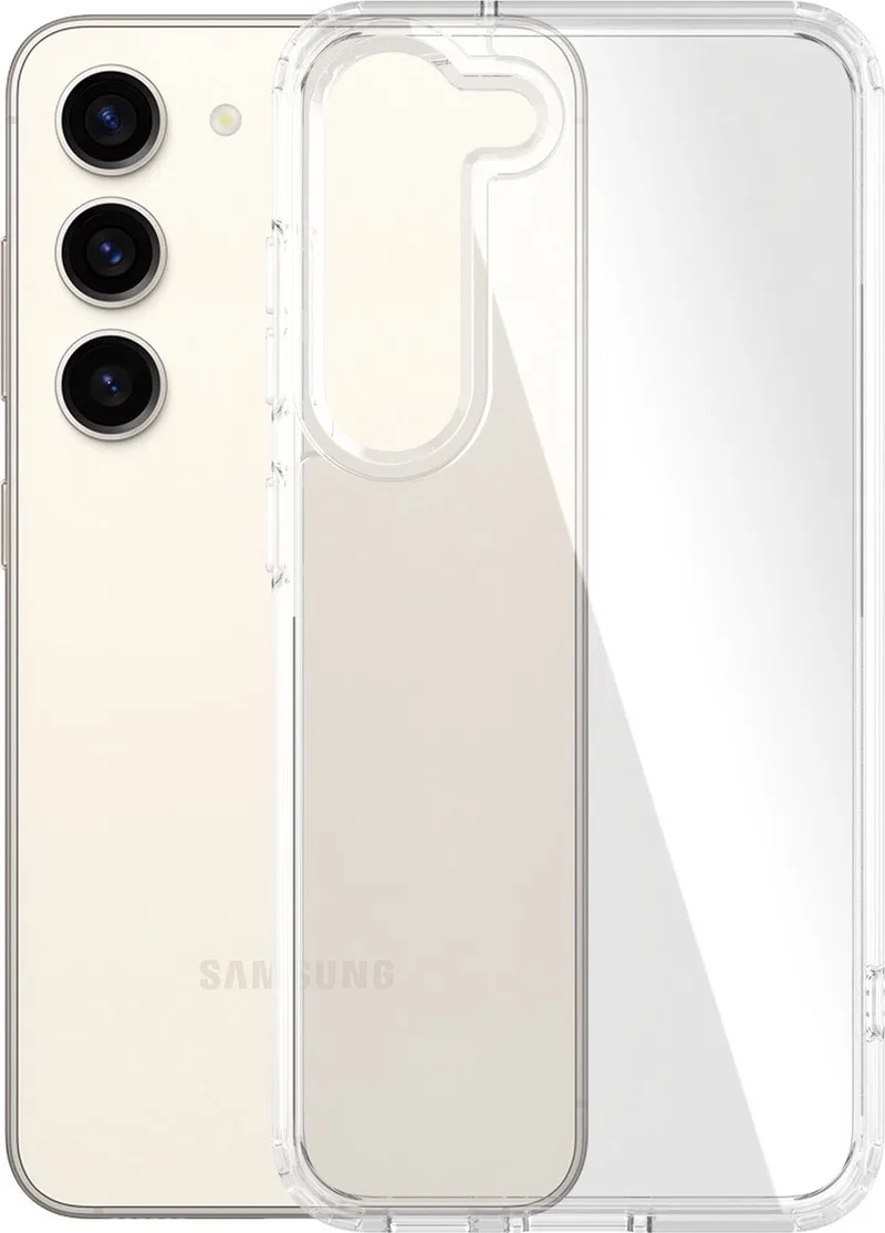 ClearCase - Hoesje voor Samsung Galaxy S23 från PanzerGlass i Transparent – produktbild