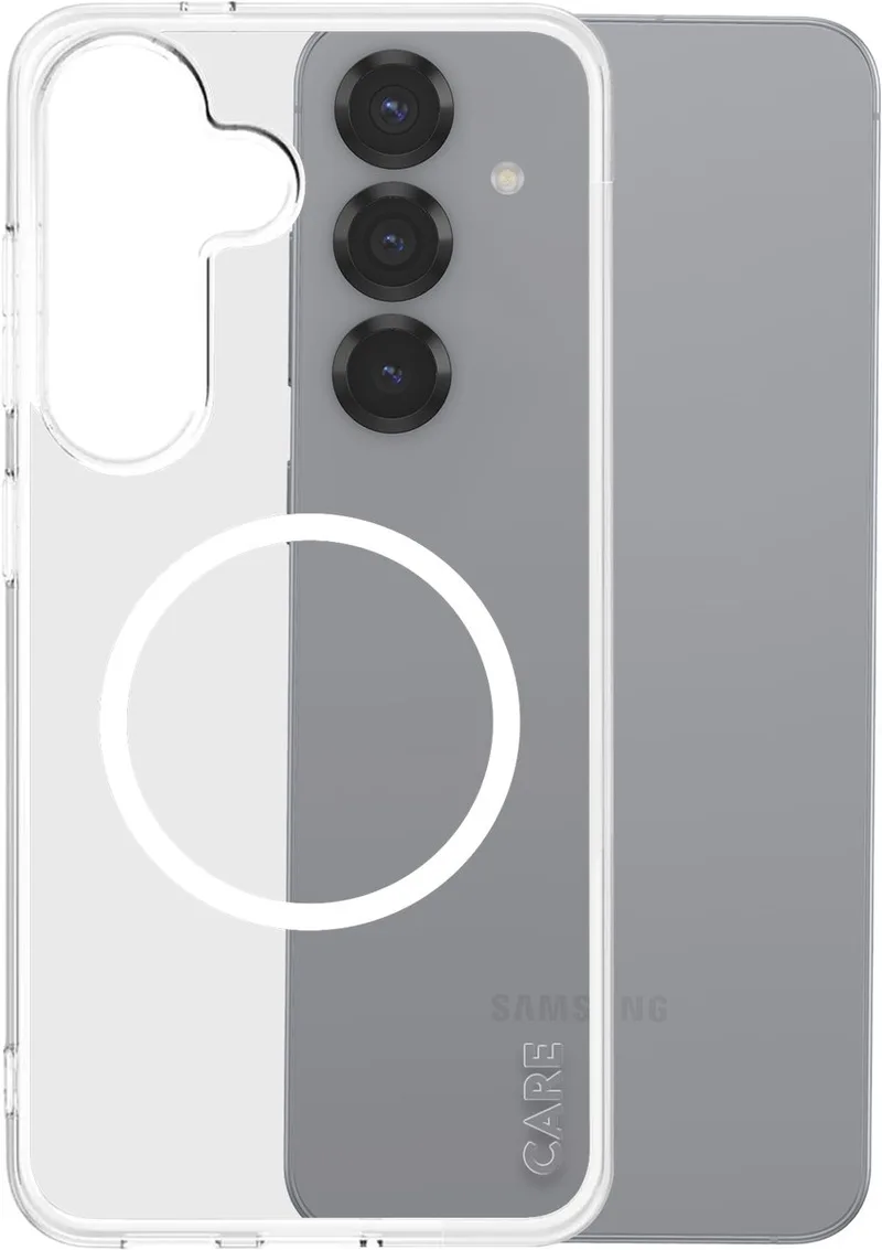 Hoesje geschikt voor Galaxy S25 Plus - 3.6m Shockproof & Anti-geel by PanzerGlass in Transparent – product photo
