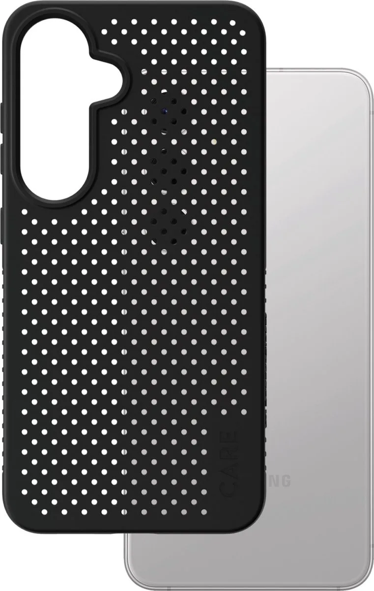 Hoesje Voor Samsung Galaxy S25 Met Heat Beat Systeem Duurzaam by PanzerGlass in Transparent – product photo