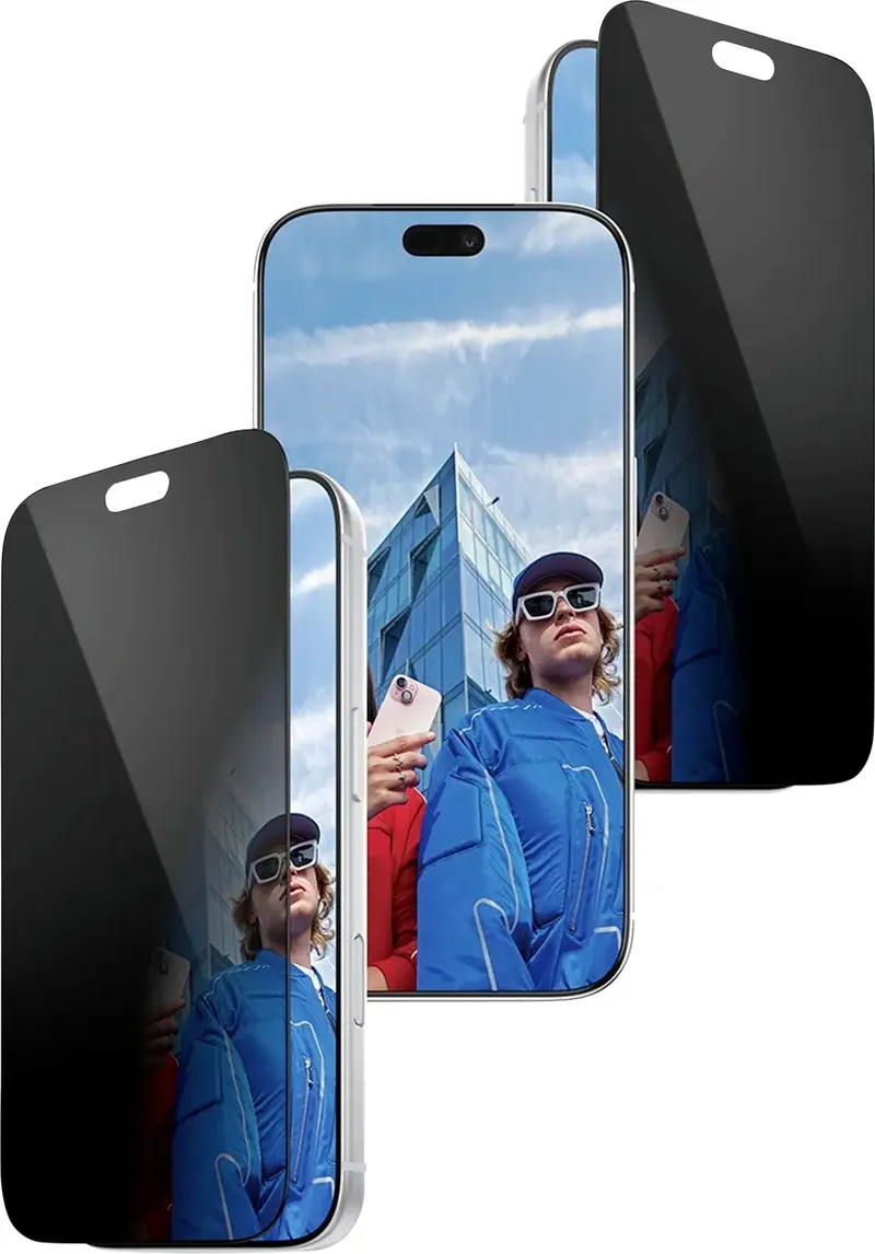 PG90861 Screenprotector (glas) Apple IPhone 18 Pro 1 stuk(s) Meekijkbescherming från PanzerGlass i Transparent – produktbild