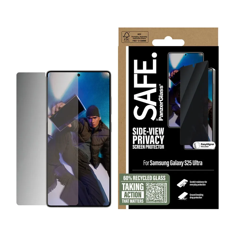 Samsung Galaxy S25 Ultra Privacyfilter de PanzerGlass – photo produit