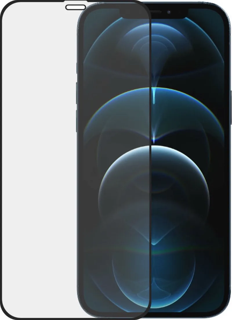Schermbeschermer Geschikt voor Apple iPhone 12 Pro Max Ultra-Wide Fit, Transparant de PanzerGlass – photo produit