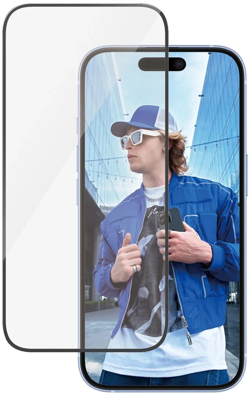 ® Screen Protector iPhone 16 | 15 | Ultra-Wide Fit | Bulk Doorzichtige schermbeschermer Apple 50 stuk(s) by PanzerGlass in Transparent – product photo