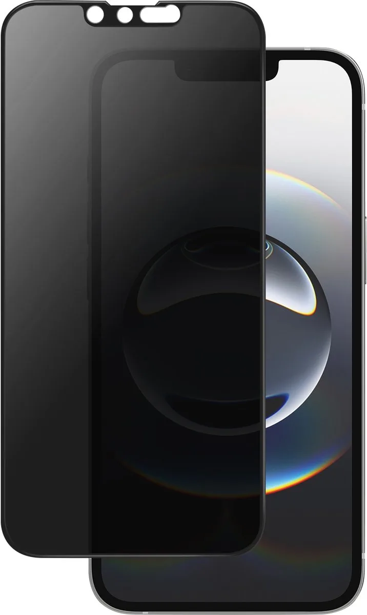 Screenprotector geschikt voor Apple iPhone 13 Glazen | PanzerGlass Ultra-Wide Fit Privacy Screenprotector Privacy - Case Friendly von PanzerGlass – Produktfoto
