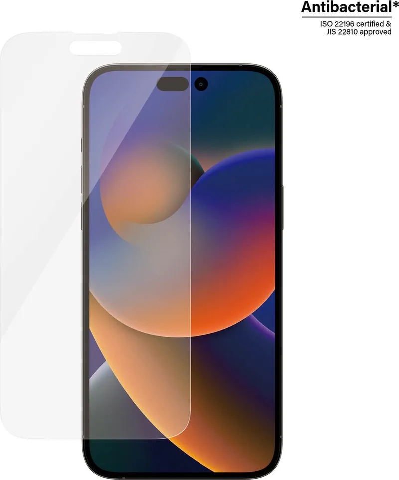 Screenprotector geschikt voor Apple iPhone 14 Pro Max Glazen | PanzerGlass Classic Fit Screenprotector - Case Friendly by PanzerGlass – product photo