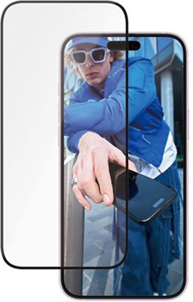 Screenprotector geschikt voor Apple iPhone 16 Plus Glazen | PanzerGlass Ceramic Screenprotector - Case Friendly van PanzerGlass – productfoto