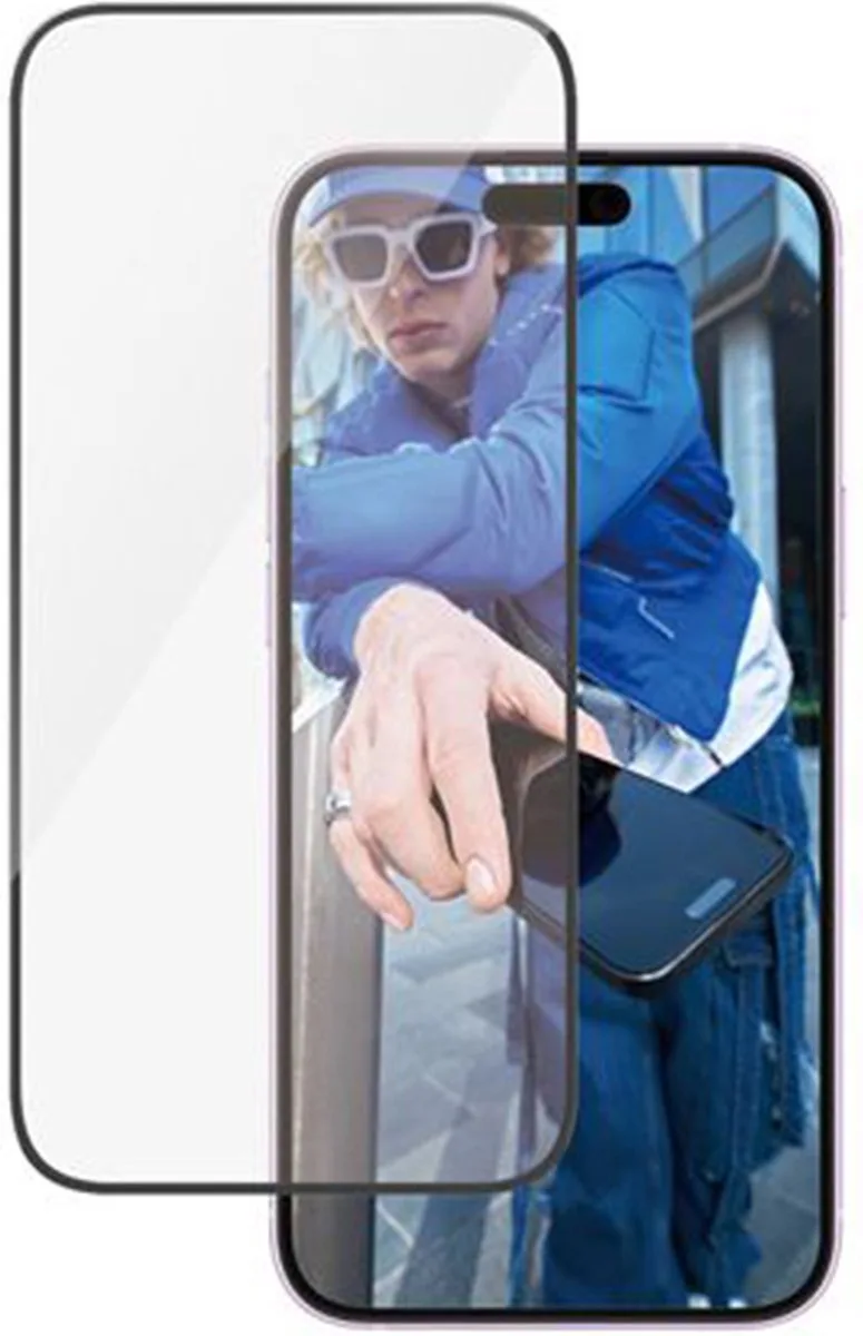 Screenprotector geschikt voor Apple iPhone 16 Plus Glazen | PanzerGlass Ultra-Wide Fit Screenprotector - Case Friendly by PanzerGlass – product photo