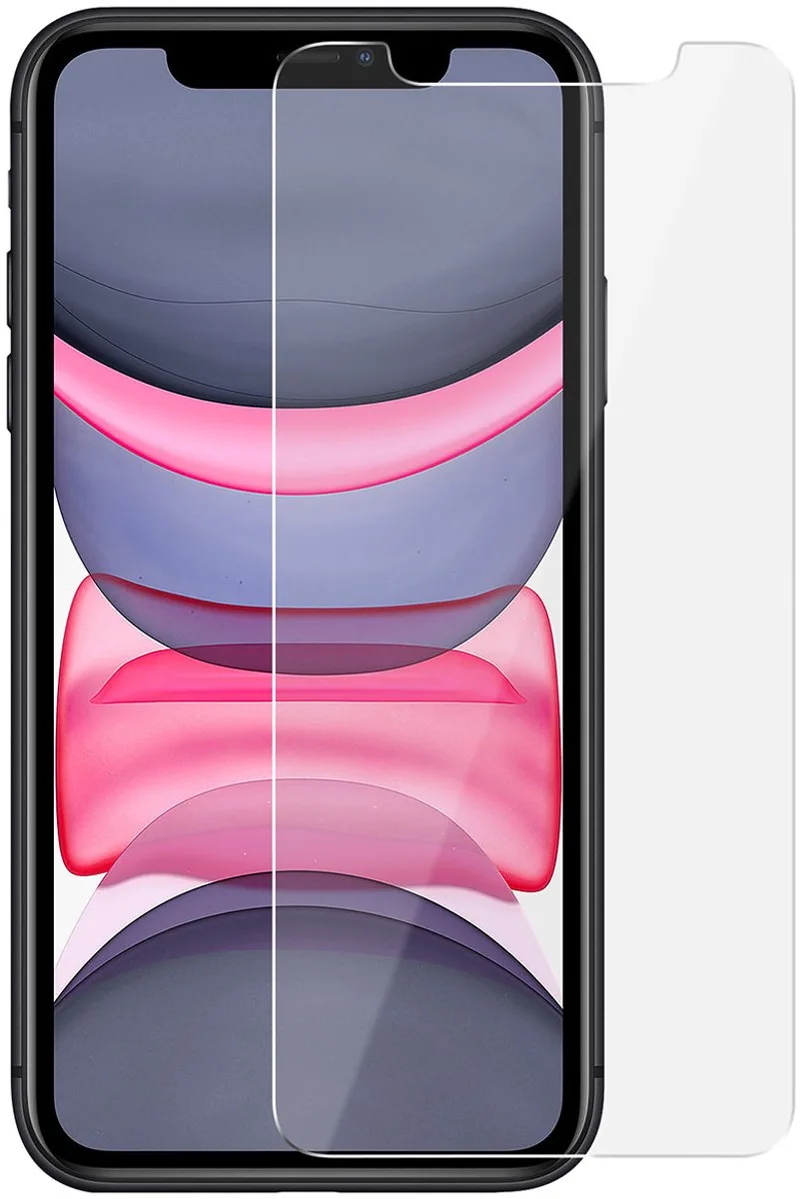 Screenprotector geschikt voor Apple iPhone XR Glazen | PanzerGlass Standard Fit Screenprotector - Case Friendly by PanzerGlass – product photo