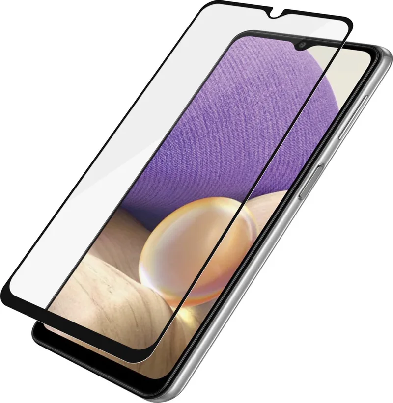 Screenprotector geschikt voor Samsung Galaxy A13 4G Glazen | PanzerGlass Edge to Edge Screenprotector - Case Friendly - Zwart van PanzerGlass – productfoto