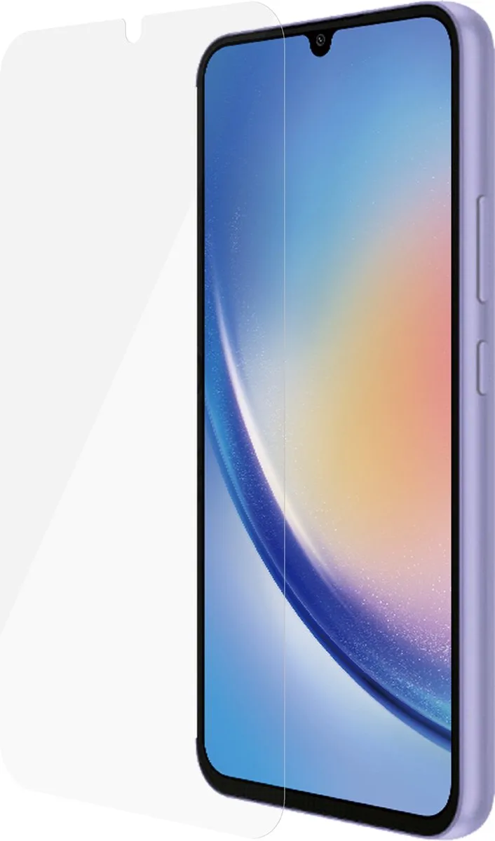 Screenprotector geschikt voor Samsung Galaxy A34 Glazen | PanzerGlass SAFE Screenprotector - Case Friendly från PanzerGlass – produktbild