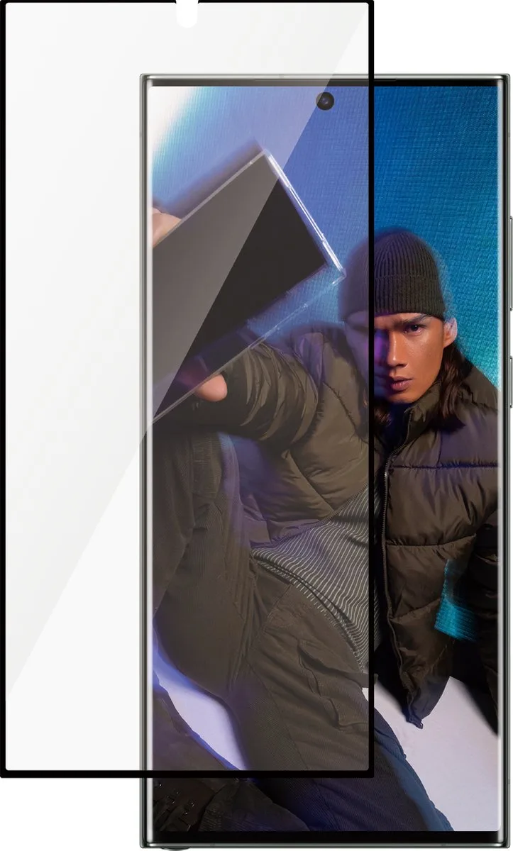 Screenprotector geschikt voor Samsung Galaxy S24 Ultra Glazen | PanzerGlass SAFE Screenprotector - Case Friendly från PanzerGlass – produktbild