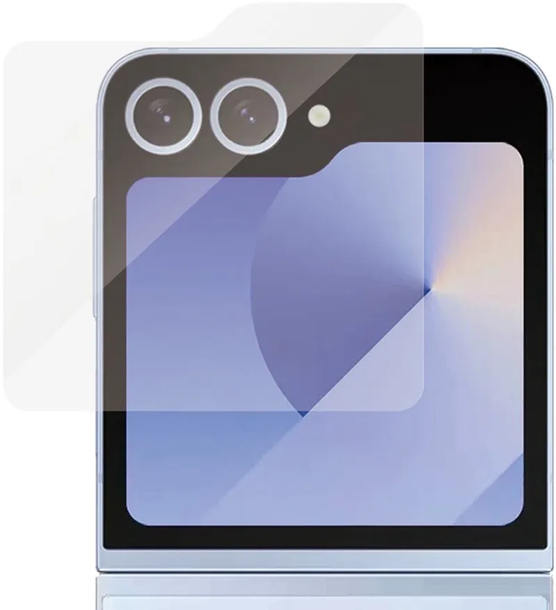 Screenprotector geschikt voor Samsung Galaxy Z Flip 6 Glazen | PanzerGlass Ultra-Wide FIt Screenprotector - Case Friendly från PanzerGlass – produktbild