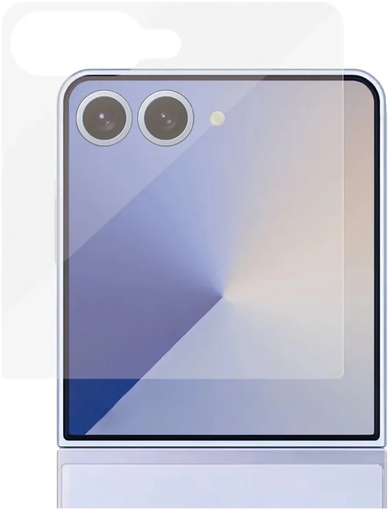 Screenprotector geschikt voor Samsung Galaxy Z Flip 7 Glazen | PanzerGlass Ultra Wide Fit Screenprotector - Case Friendly van PanzerGlass – productfoto