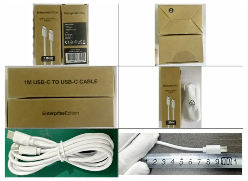USB-C® Kabel 1 m Weiß HI08672 de PanzerGlass – photo produit