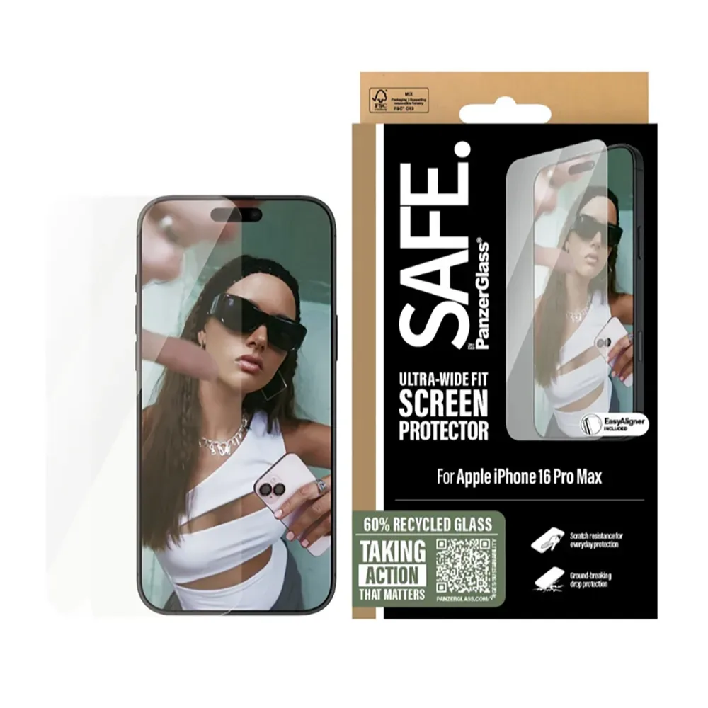 Veilige Iphone 16 Pro Max Schermbeveiliging de PanzerGlass – photo produit