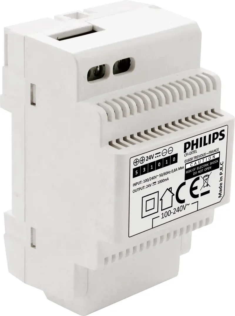 Video-Türsprechanlage Hutschienen-Netzteil Weiß by Philips – product photo
