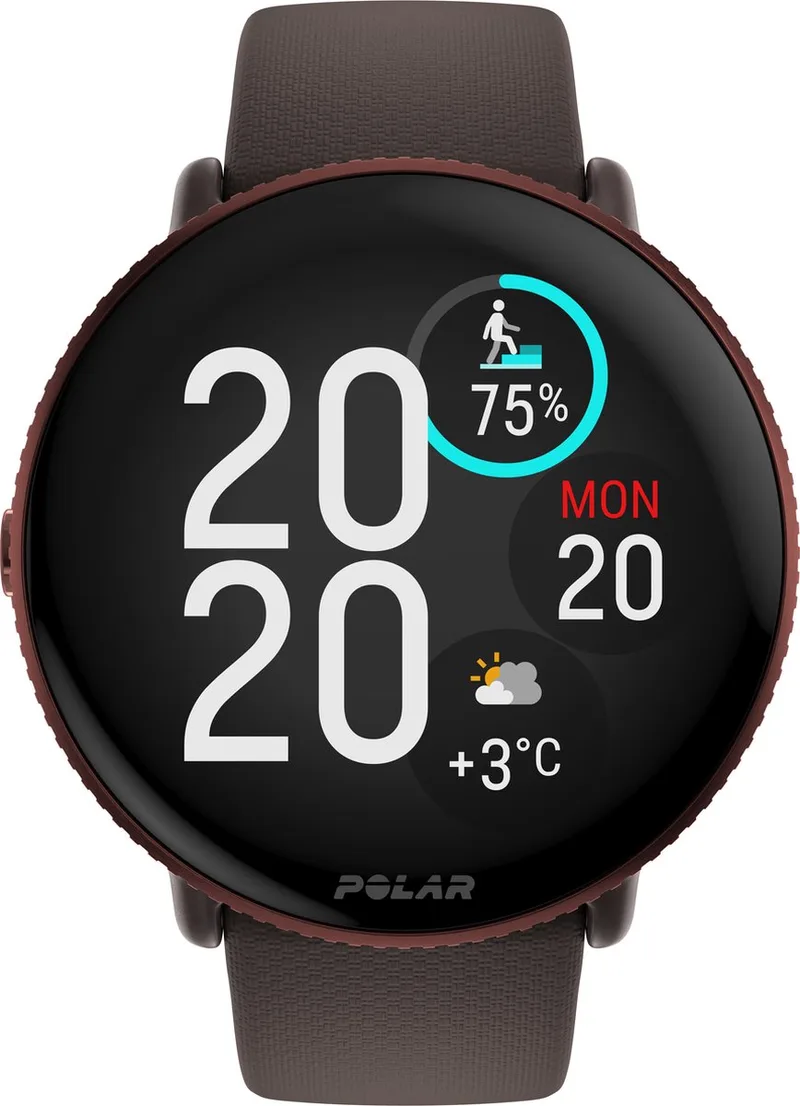 Ignite 3 - Fitness Smartwatch & GPS Activity Tracker - Copper Brown - S-L by Polar in Brown, Copper – product photo