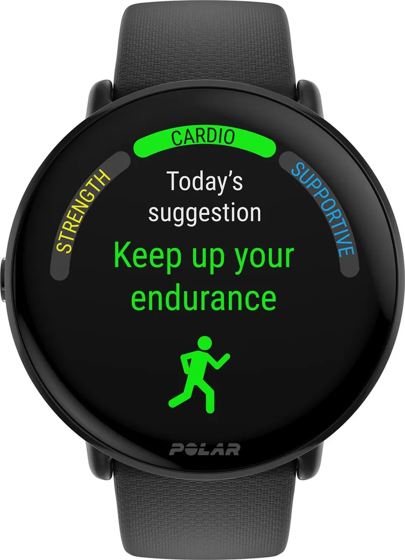 Ignite 3 - Fitness Smartwatch & GPS Activity Tracker - S-L by Polar in Black – product photo