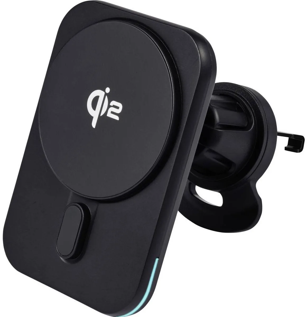 Chargeur à induction pour voiture RF-Qi2WCar-01 RF-6662044 Sorties raccordement magnétique noir de Renkforce en Noir – photo produit