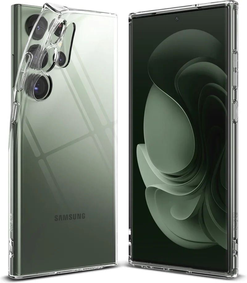 Clear Hoesje Geschikt voor Samsung Galaxy S23 Ultra van Ringke in Transparant – productfoto