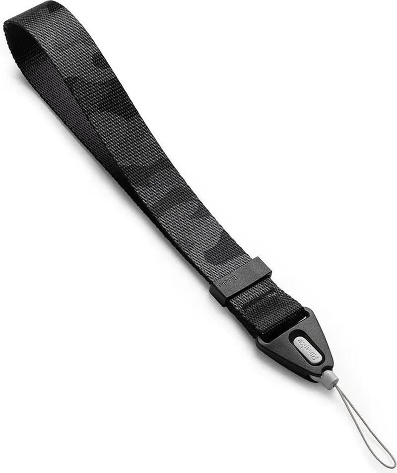 Design Hand Strap - Polsbandje voor Smartphone - Universele Verstelbare Lanyard voor iPhone/Galaxy/Android Telefoonhoesjes - ook geschikt voor Camera/Sleutels de Ringke en Camo Zwart – photo produit