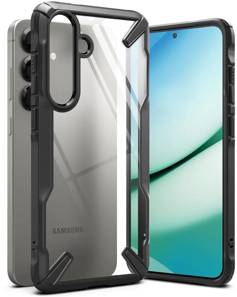 Fusion X-Hoesje Voor Samsung Galaxy S25+ Plus Met Extra Hoekbescherming de Ringke en Transparent – photo produit
