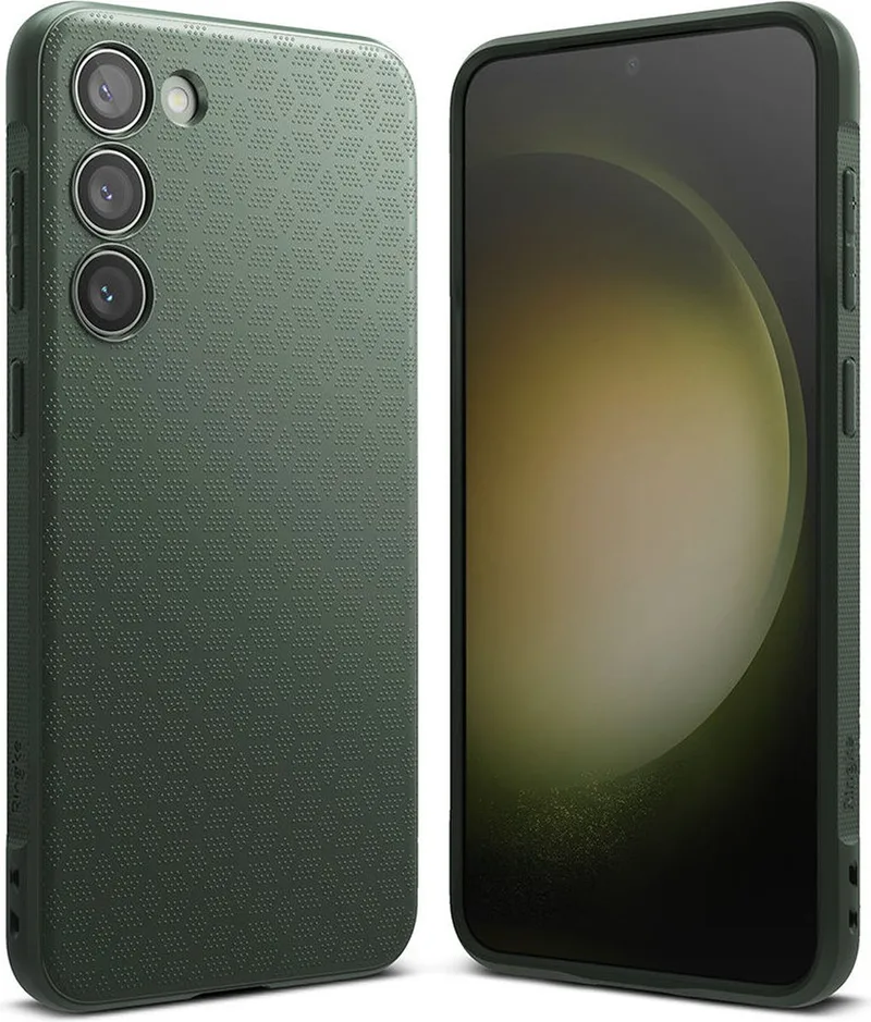 Onyx Hoesje Geschikt voor Samsung Galaxy S23 Plus TPU Back Cover by Ringke in Green – product photo