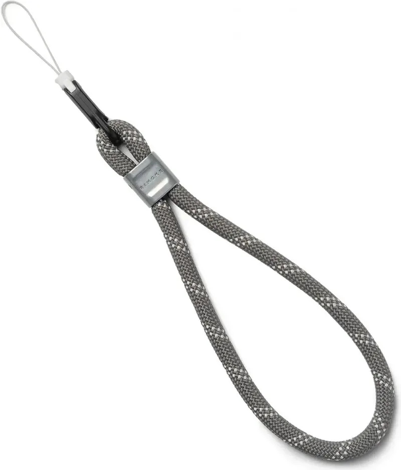 Rope Hand Strap - Universeel Telefoonkoord - Universele Polsband - Geschikt voor Smartphone, Oordopjes, Sleutels en meer by Ringke in Grey – product photo