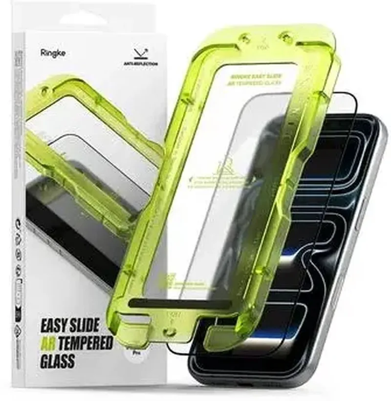 Screen Protector Geschikt voor Apple iPhone 18 Pro / 17 Pro | 9H Tempered Glass | Case Friendly | Gemakkelijke Installatie | 1-Pack de Ringke – photo produit
