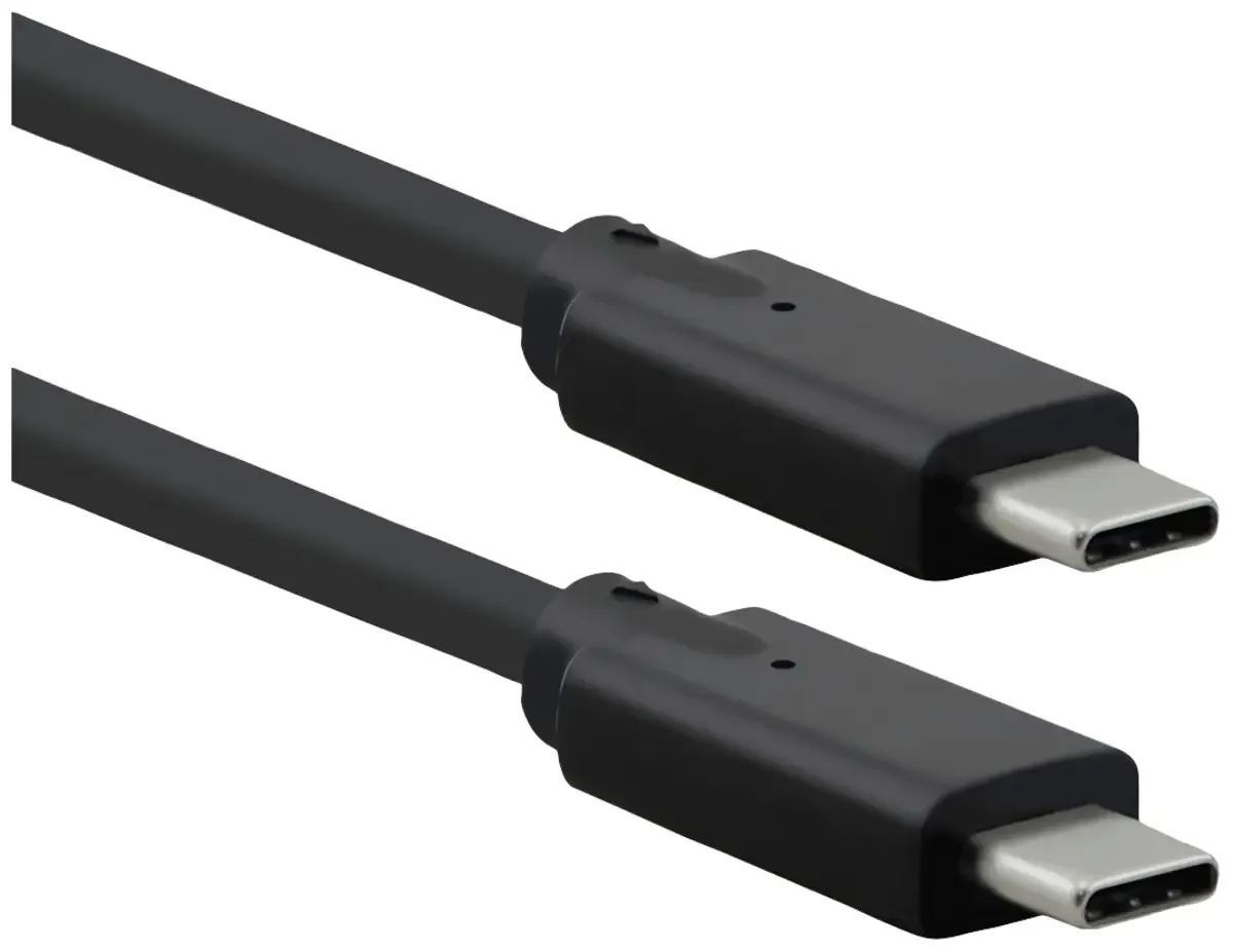 USB-kabel USB 3.2 Gen2x2 USB-C® stik, USB-C® stik 1.50 m Afskærmet 11.02.9072 från Roline i Svart – produktbild